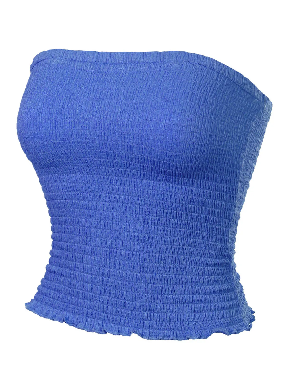 Sexy Strapless Smocked Summer Tube Top