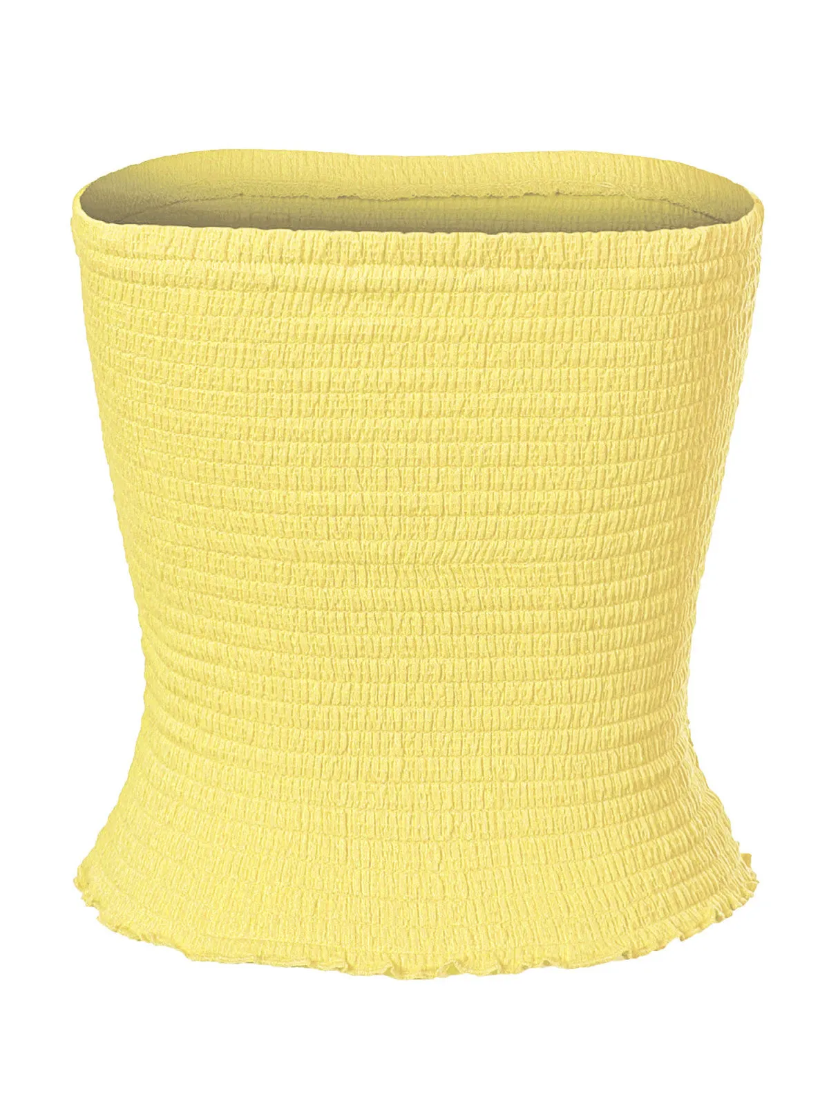 Sexy Strapless Smocked Summer Tube Top