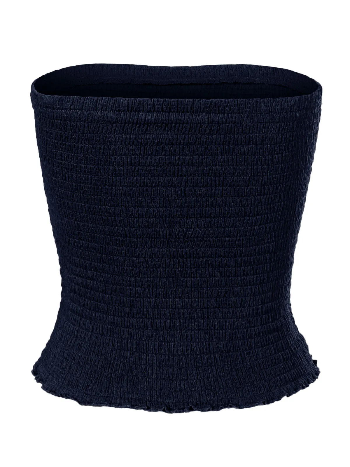 Sexy Strapless Smocked Summer Tube Top