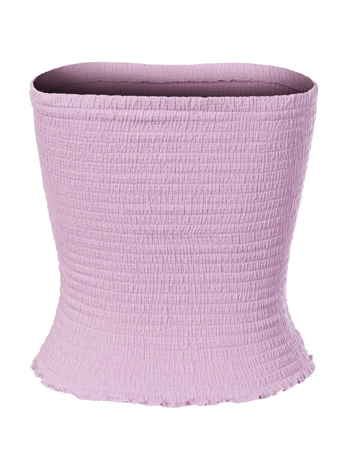 Sexy Strapless Smocked Summer Tube Top