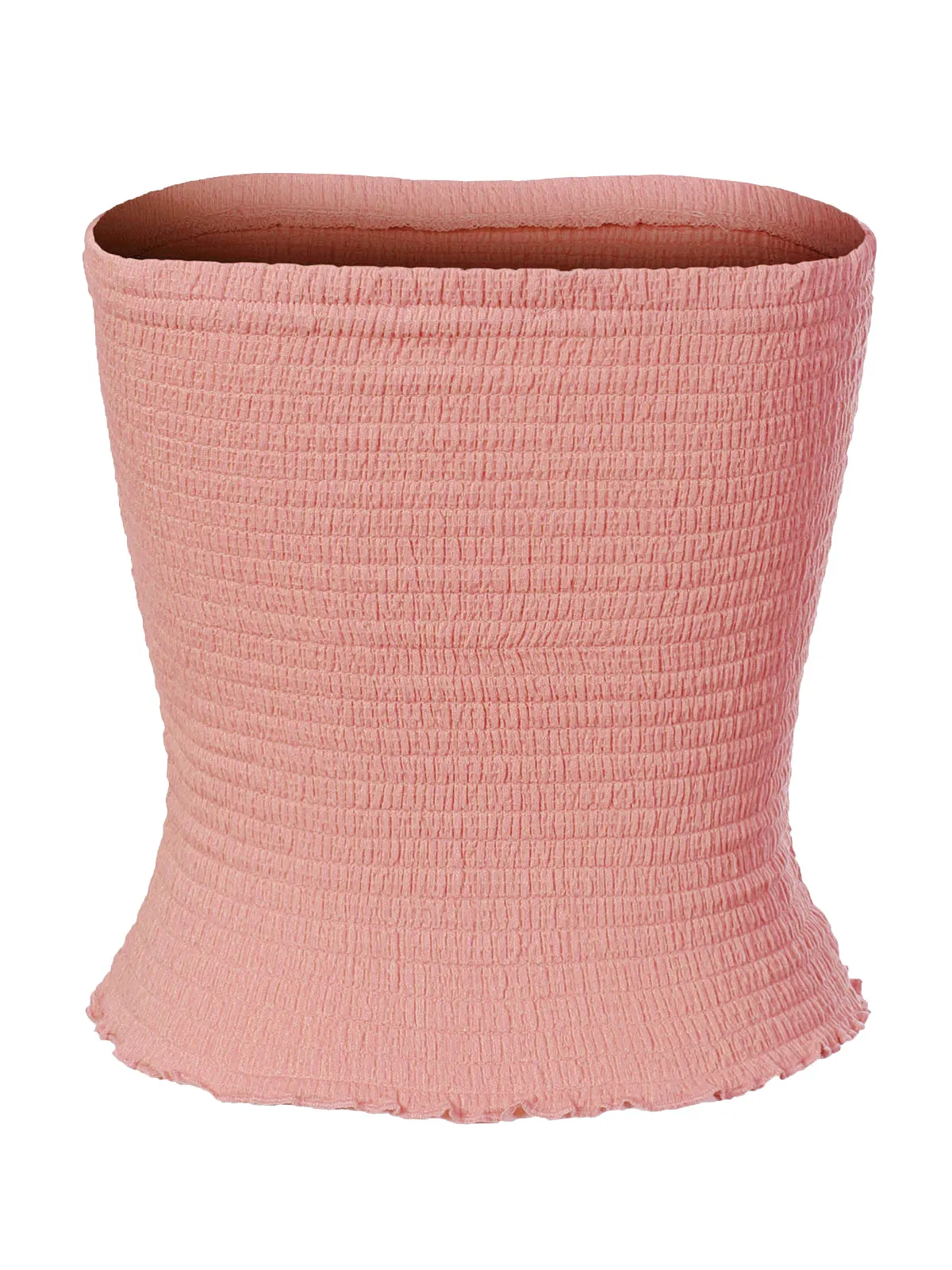 Sexy Strapless Smocked Summer Tube Top