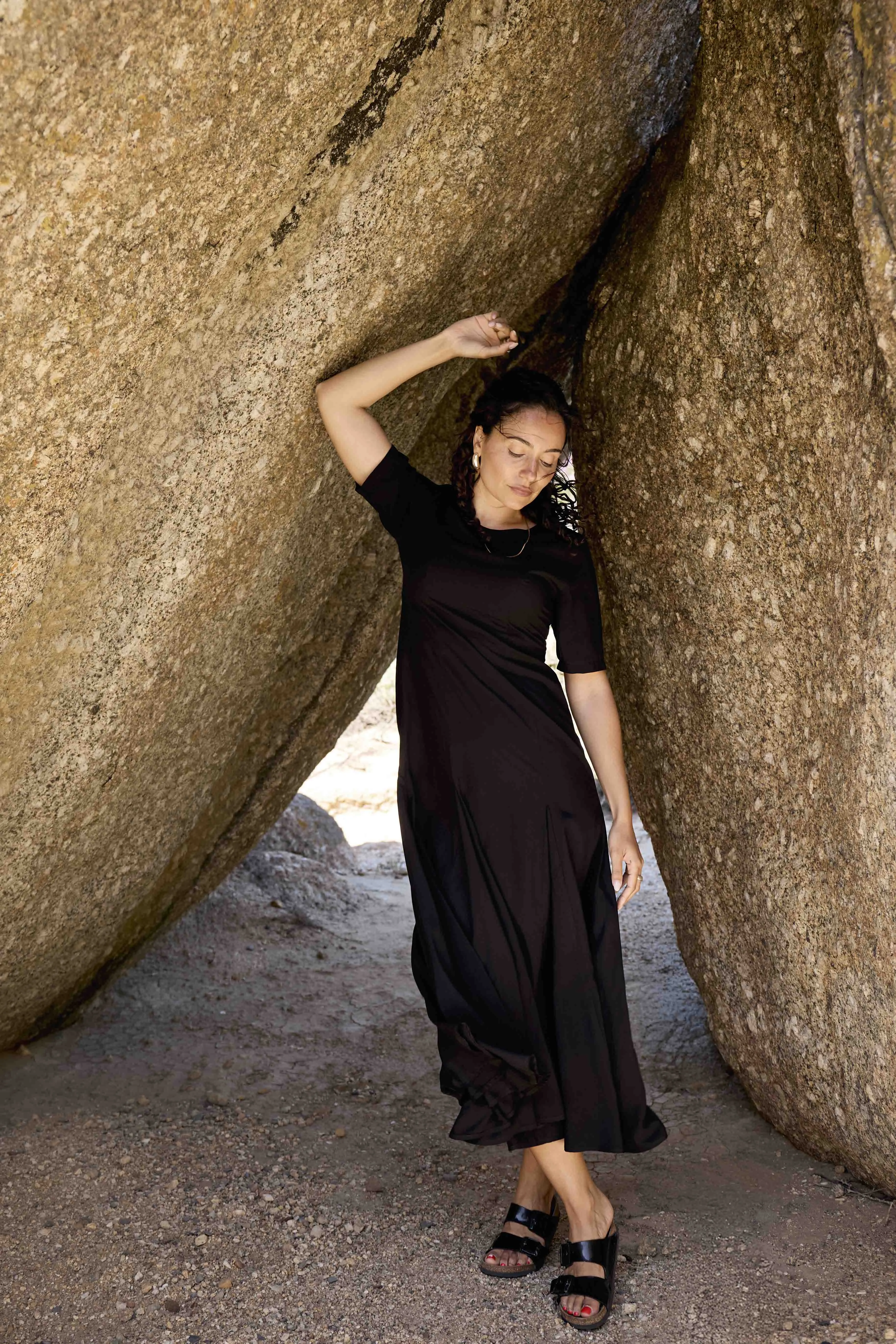 Shoreline Dress | Black