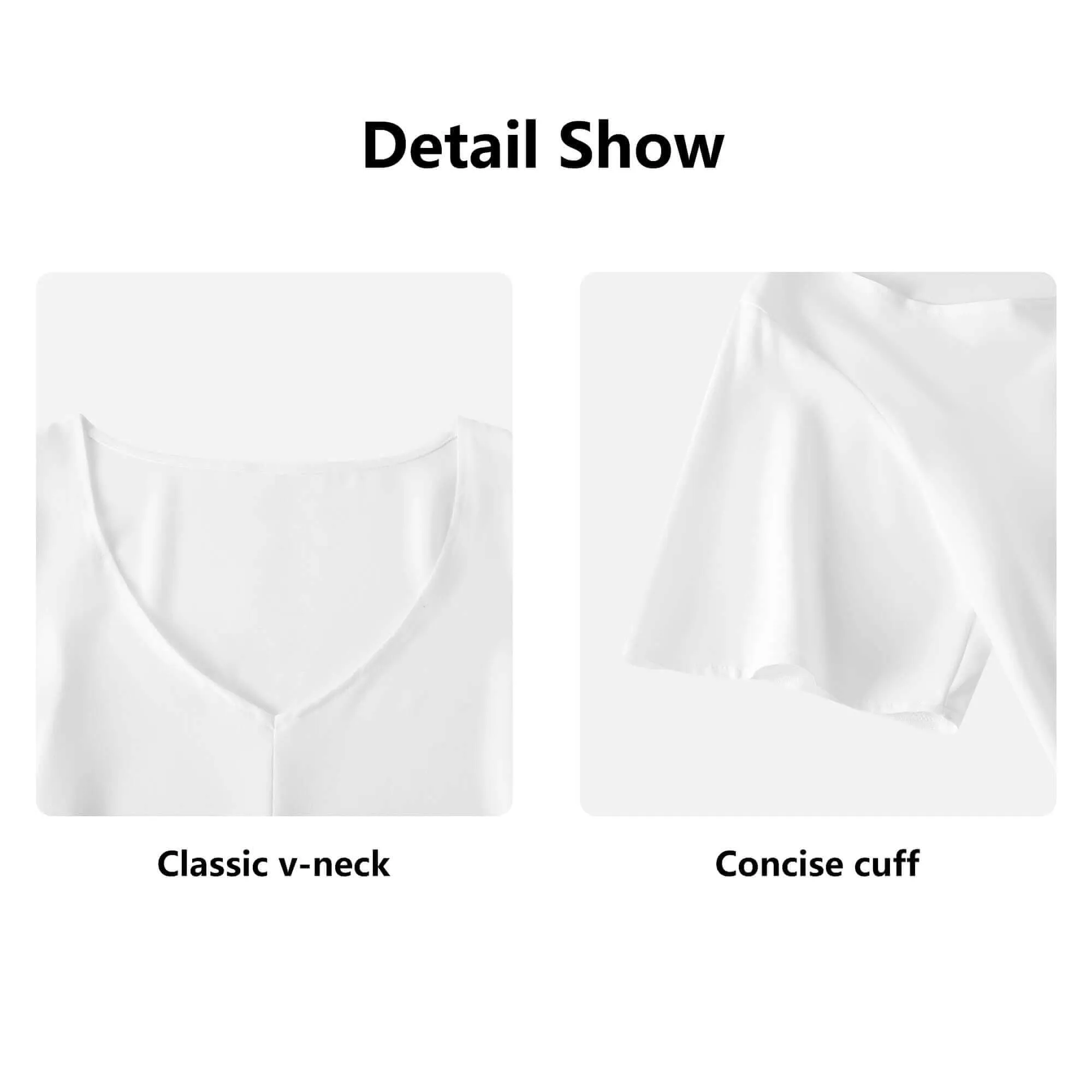 Splatter Women‘s’ V-neck Tie Front Knot Chiffon Blouse