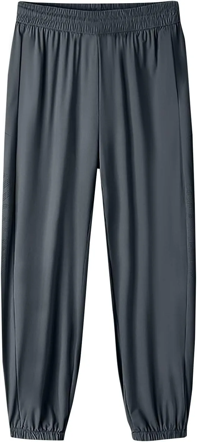 Stretch Active Pants for Women Breathable Drawstring Waist Joggers with Pockets Plus Size Lightweight Hiking Pants