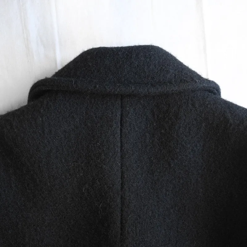 tassle hem coat