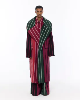 The Double Lapel Overcoat : Stripe 227
