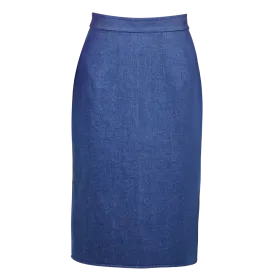 【TRINITY】Eco-Denim Pencil Skirt