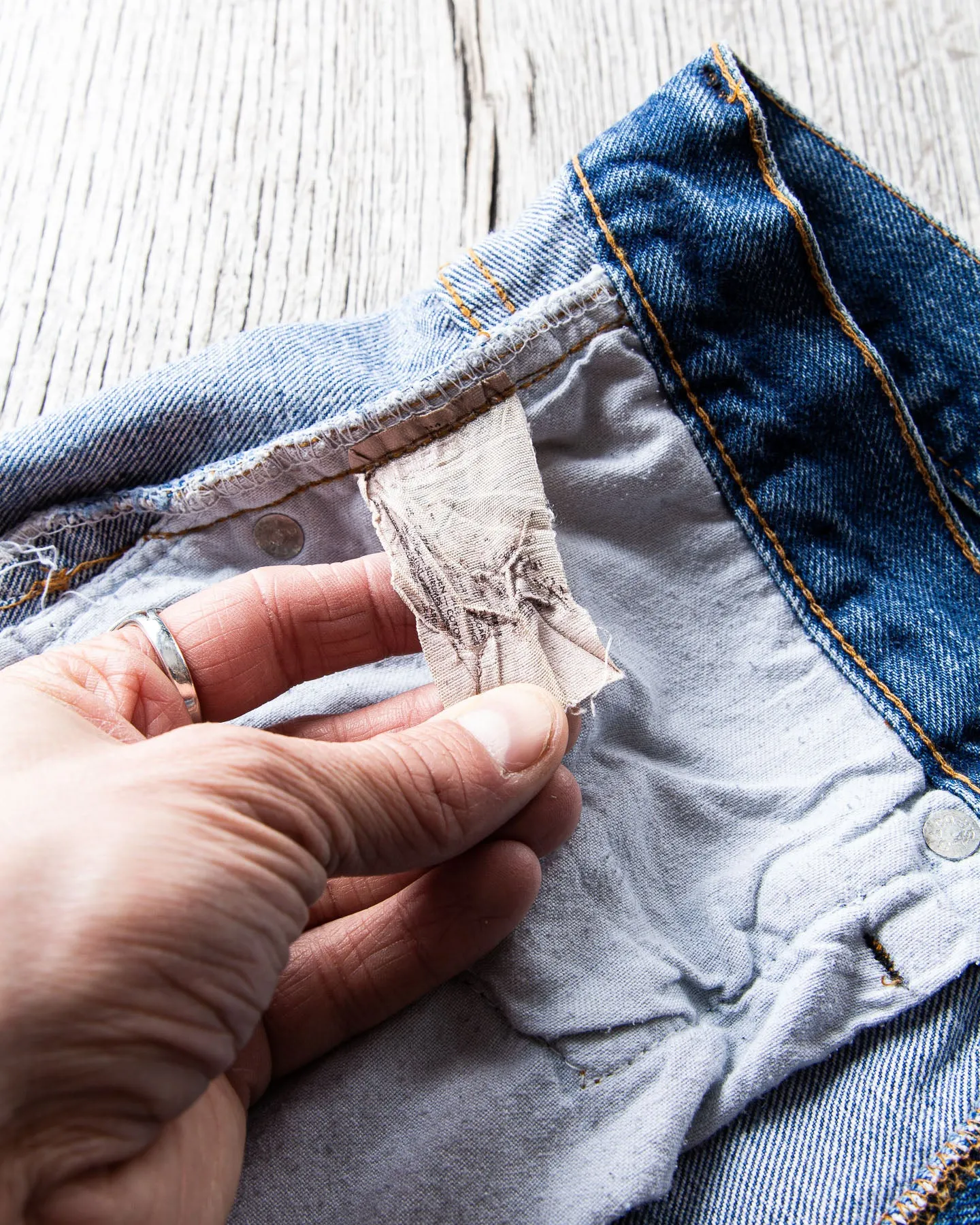 Vintage 80's Levi's 501 Red Line Selvedge Jeans