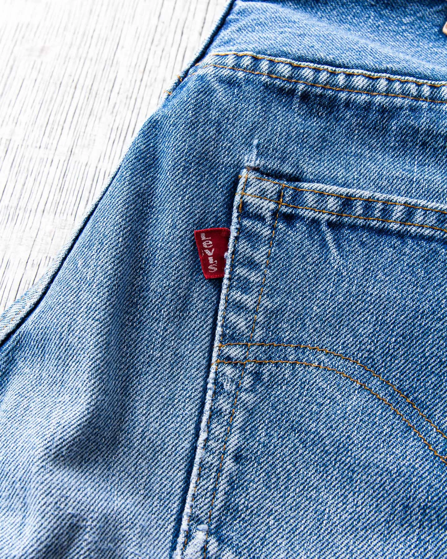 Vintage 80's Levi's 501 Red Line Selvedge Jeans