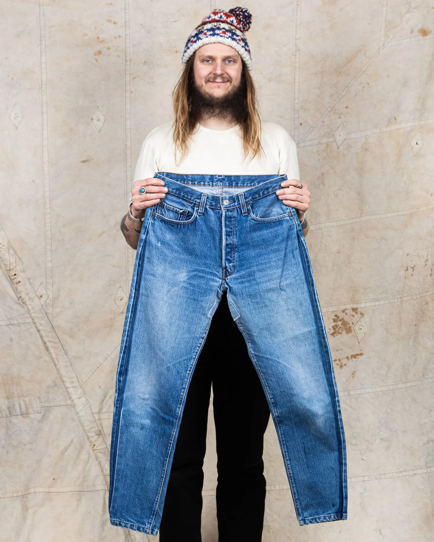 Vintage 80's Levi's 501 Red Line Selvedge Jeans