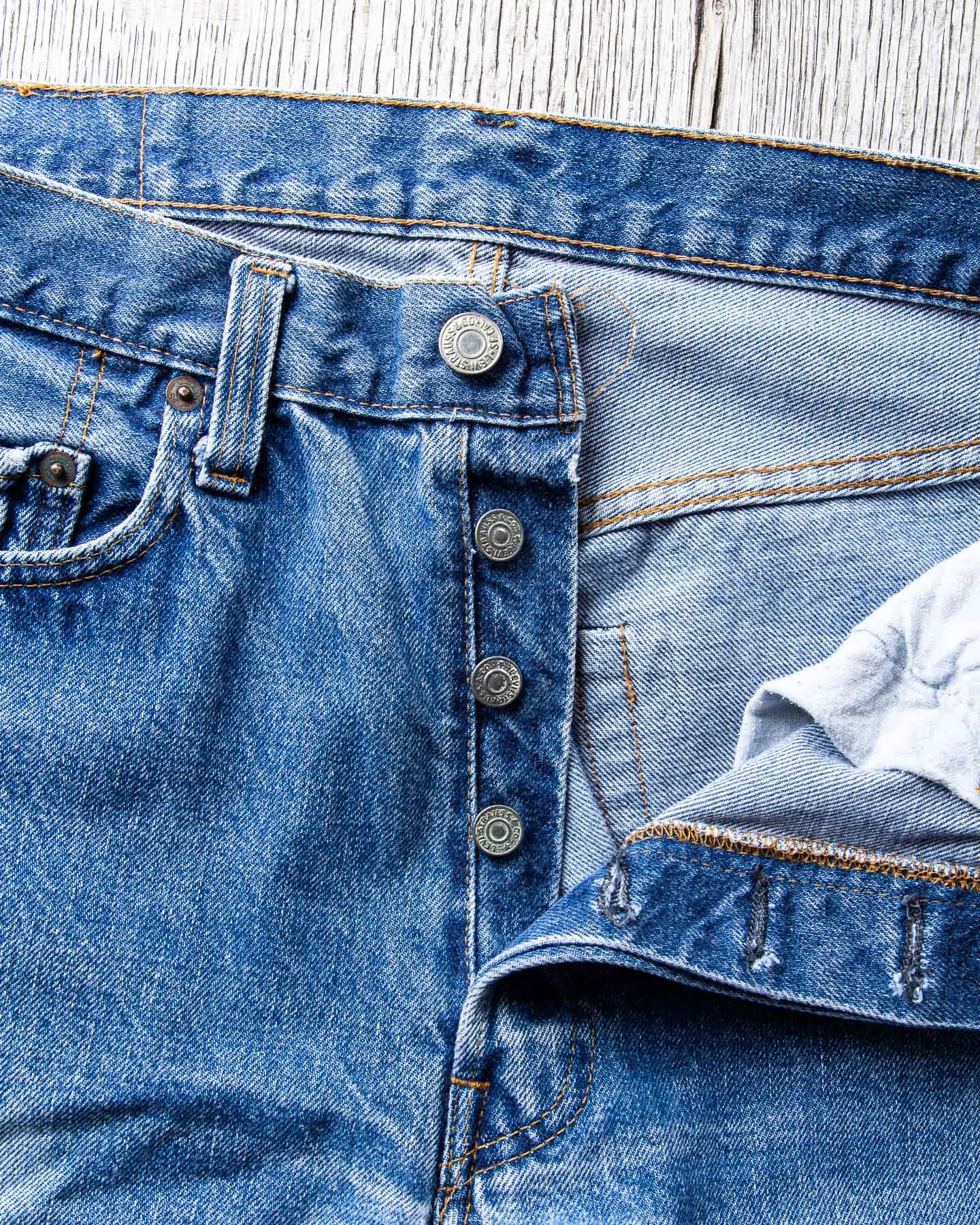 Vintage 80's Levi's 501 Red Line Selvedge Jeans