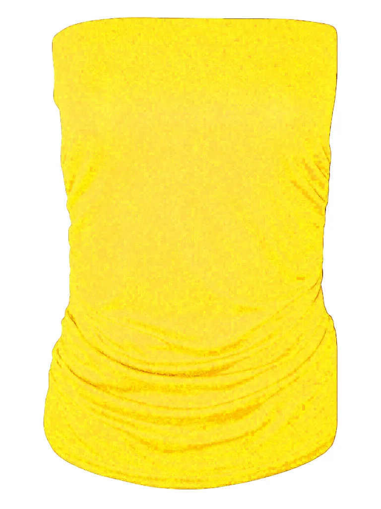Women's Strapless Ruched Boob Tube Bandeau Tops